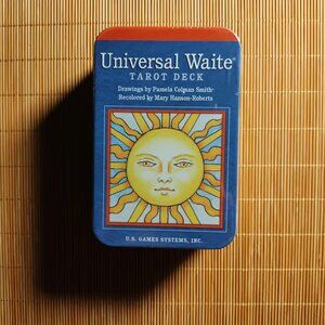 Universal Waite Tarot Deck in a Tin